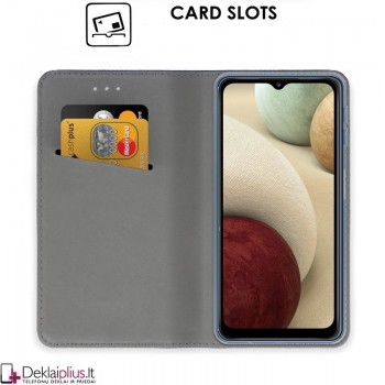 Telone smart magnet atverčiamas dėklas - rausvas (telefonams Samsung A12) Telone smart magnet atverčiamas dėklas - rausvas (telefonams Samsung A12)